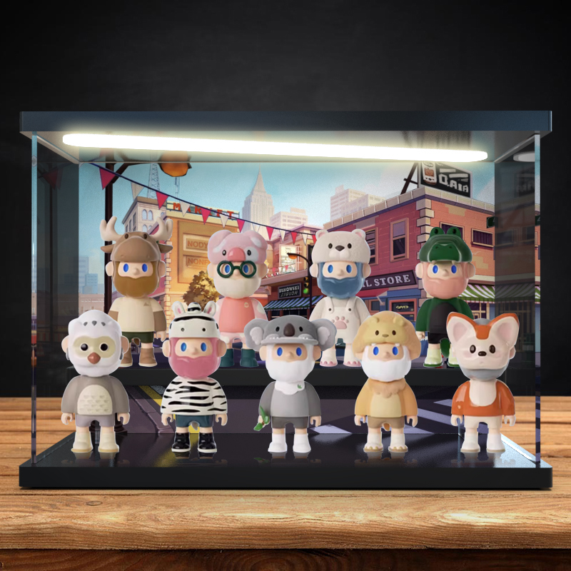 BOB7代动物公民系列场景展示柜