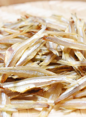 北海去头无盐银鱼仔干500g海燕鱼白帆鱼小鱼仔干水晶鱼干海鲜干货