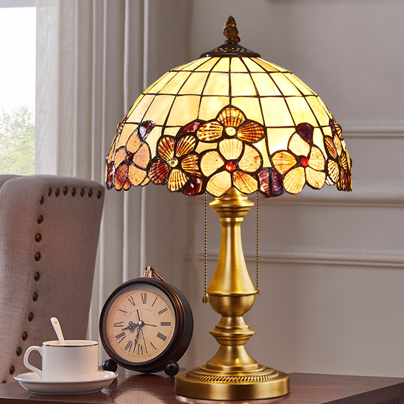 卡希蒂纳玻璃卧室欧式全铜