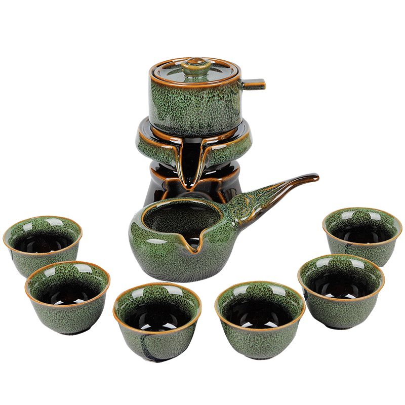 聚宝唐懒人石磨创意茶海功夫茶具