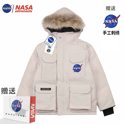 NASA旗舰加厚防风羽绒服