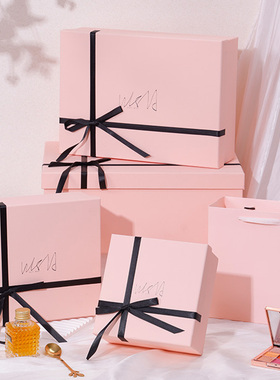 礼物盒高级礼盒包装礼盒空盒子生日礼盒仪式感精致礼品盒创意精美