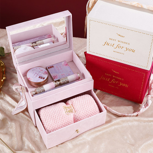 伴手礼盒子高级双层手提礼品盒生日礼物盒创意礼盒空盒子送伴娘