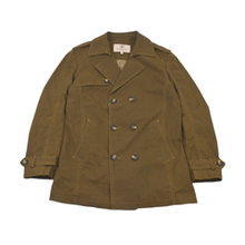 老牌 复古双扣中长款男士秋季风衣 英伦风宽松纯色休闲西装领外套