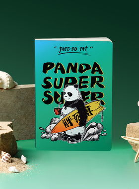 潘粤明PSS南海归墟联名熊猫系列速写本原创艺术衍生品文创本子