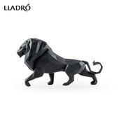 折纸狮子 LLADRO雅致 日式 招财镇宅客厅办公室摆件商务开业礼物