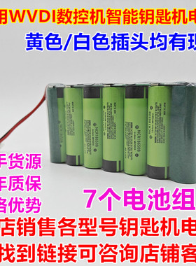 适用VVDI海豚数控机秃鹰数控机智能钥匙机松下18650电池29.2V24V