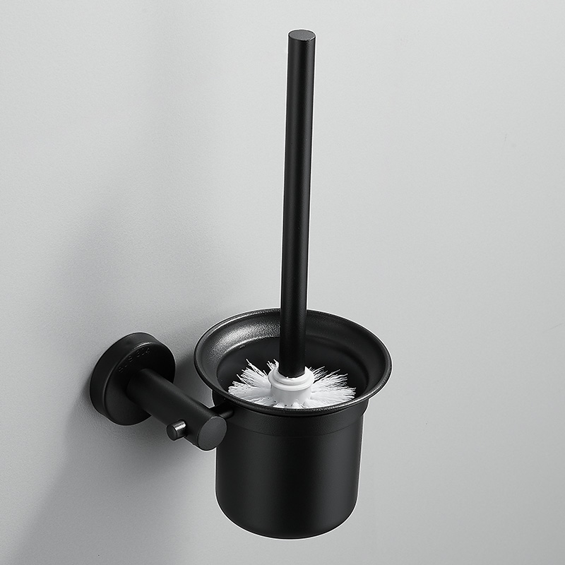 马桶刷免打孔304套装架杯坐便刷