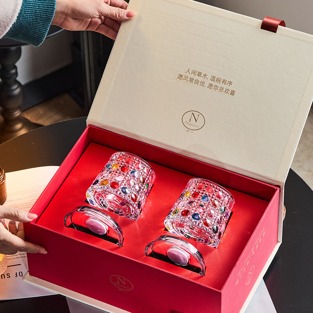 麦卡伦旋转玻璃杯威士忌杯礼盒套装新婚伴手礼高档创意情侣杯酒杯,餐饮具,洋酒/威士忌杯,淘宝优惠券,粉丝福利购,淘宝优惠卷