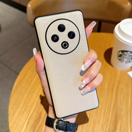 适用vivoY500手机壳全包防摔蚕丝纹Y500保护套潮牌奢华商务男女