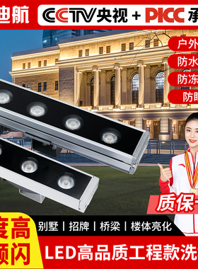 led洗墙灯户外防水室内婚庆射灯室外招牌外墙桥梁亮化照明灯24v
