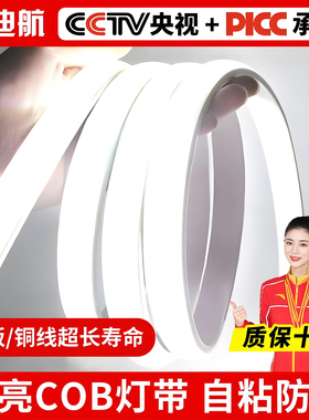 超亮灯带led灯条客厅吊顶三色变光软灯条超亮户外防水线形灯220v