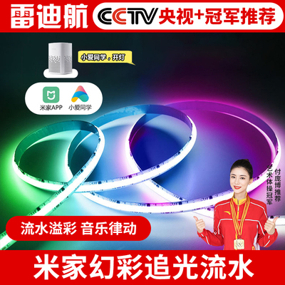 雷迪航COB智能幻彩灯带小爱同学