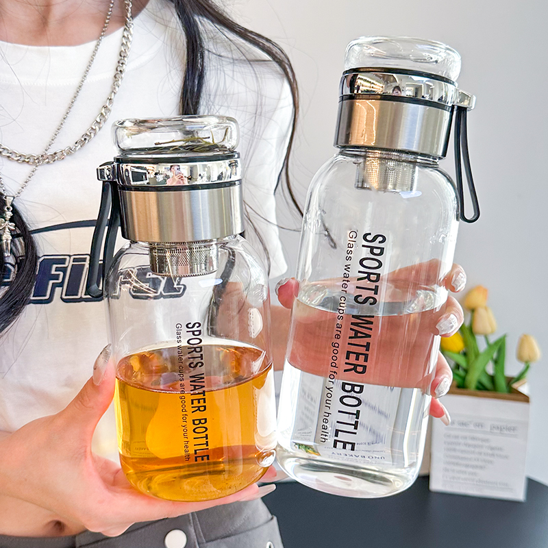 高硼硅玻璃杯家用户外简约泡茶杯