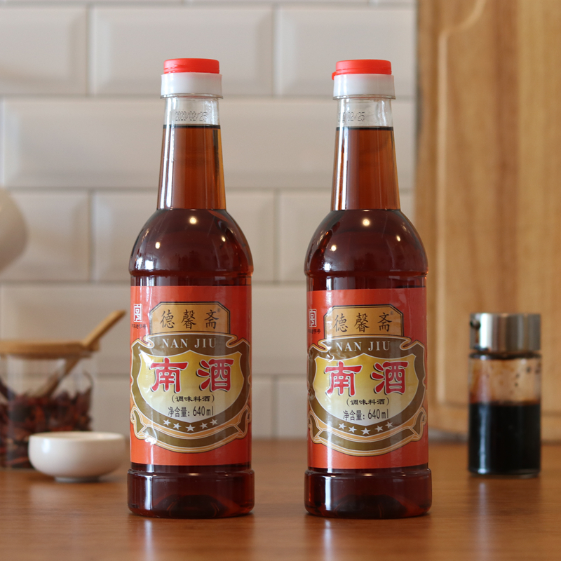 2瓶济南德馨斋南酒640ml*2羊肉