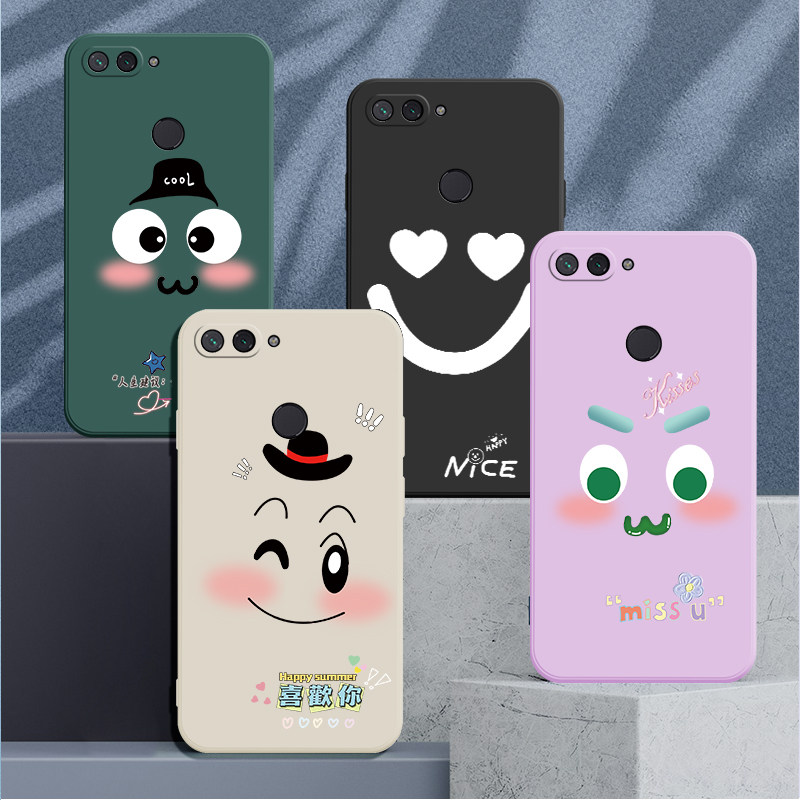 适用华为fla一tl10手机壳flaal10纯色直边fla一al10大眼睛畅享八plus