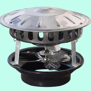 引风机不锈钢叶片耐高温烟筒抽烟家用烧炕取暖炉子倒烟排烟炉烟机