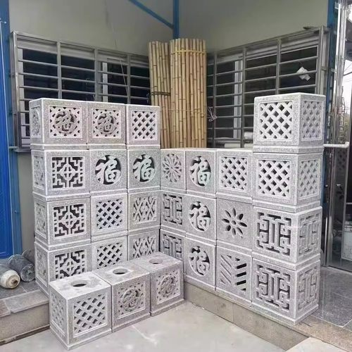 柱头灯石雕灯笼太阳能柱头灯别墅门口中式仿古庭院造景户外草坪灯