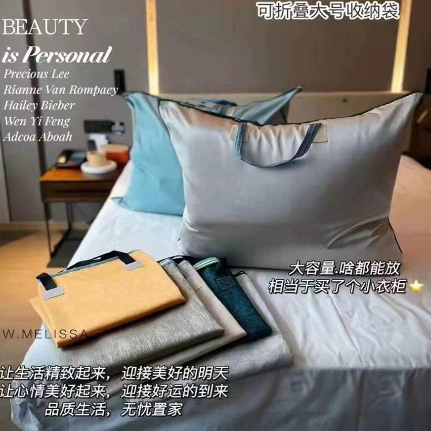 大号手提搬家收纳袋装衣服被子布袋打包行李储物包学生宿舍整理袋