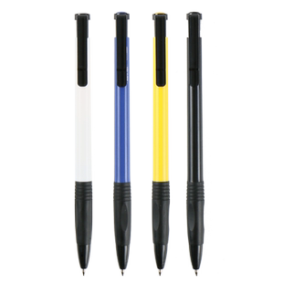 晨光油笔按动圆珠笔老式0.7mm黑色笔蓝色高颜值红色笔针管a2中油笔水感顺滑三色按压式原子笔办公室用品批发