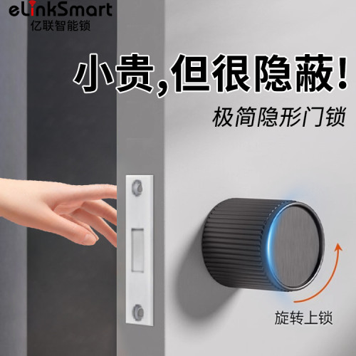 隐形无把手隐形门锁亿联智能