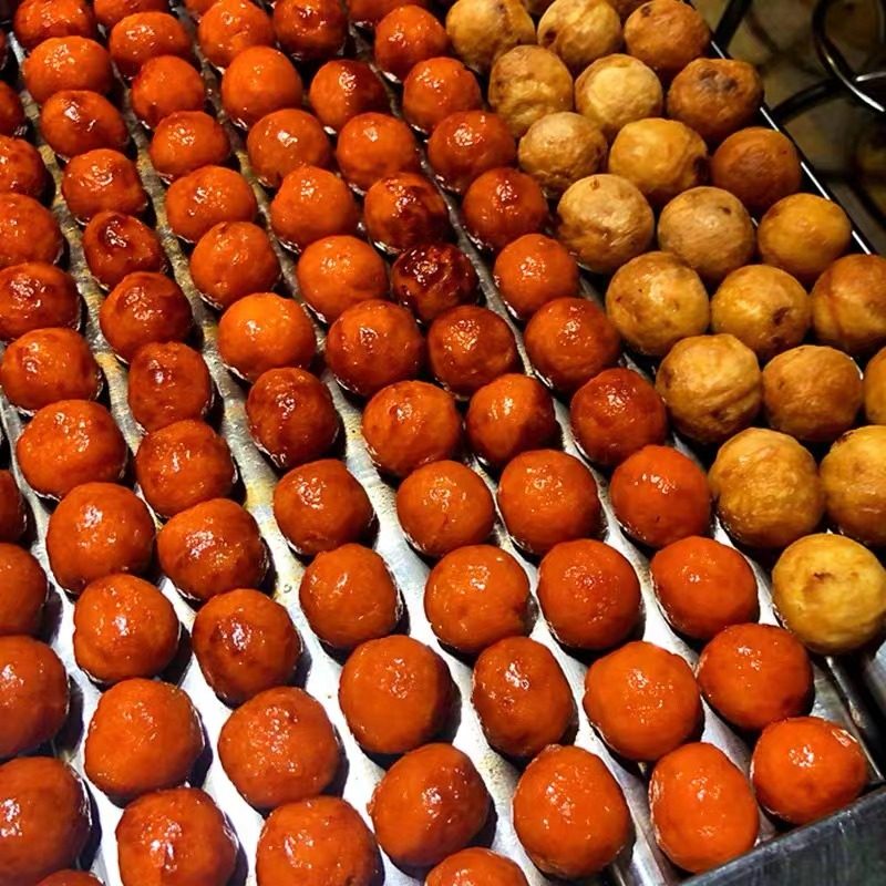 奥尔良脆骨丸烤肠机可用成型商用大包装5斤装120个左右冷冻半成品