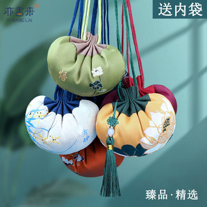 香囊空袋子挂脖随身汉服荷包香包袋DIY材料包艾草驱蚊包香袋端午