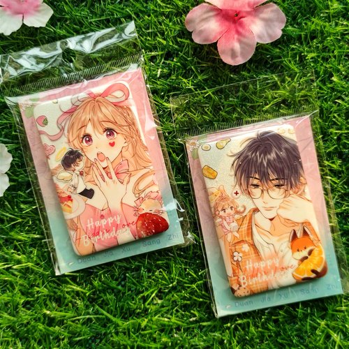 【漫优堂】偷偷藏不住生日月周边只许是你吧唧色纸流沙快看正版