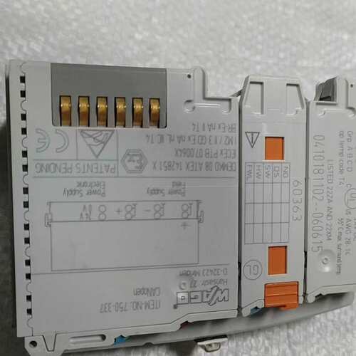 议价WAGO万可750-337+CANopen总线模块可维修