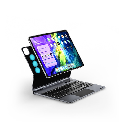 doqo全铝合金iPad磁吸妙控键盘