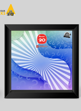 LYB相框适用乐高71027第二十季抽抽乐羊驼豌豆女孩收纳防尘展示盒