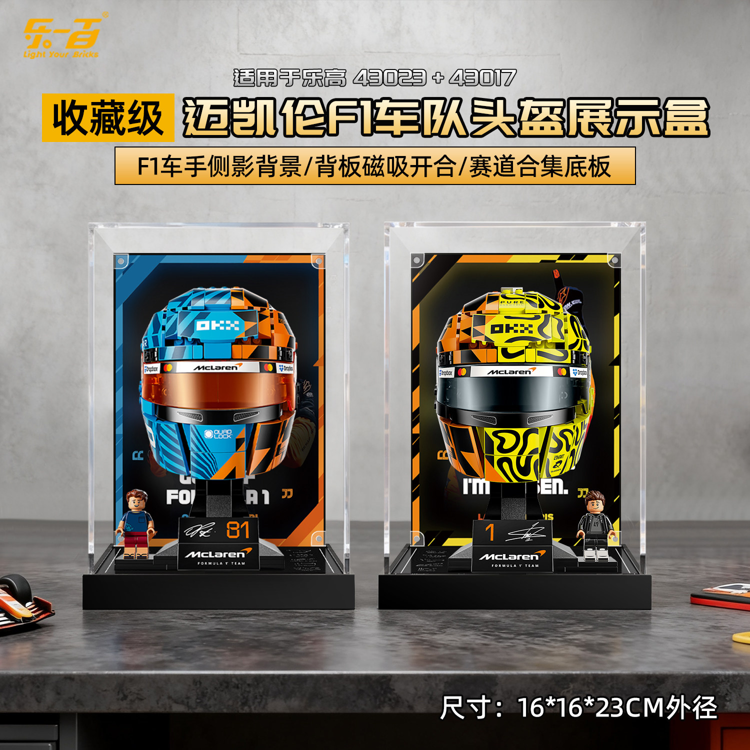 适用于43023迈凯伦F1展示盒