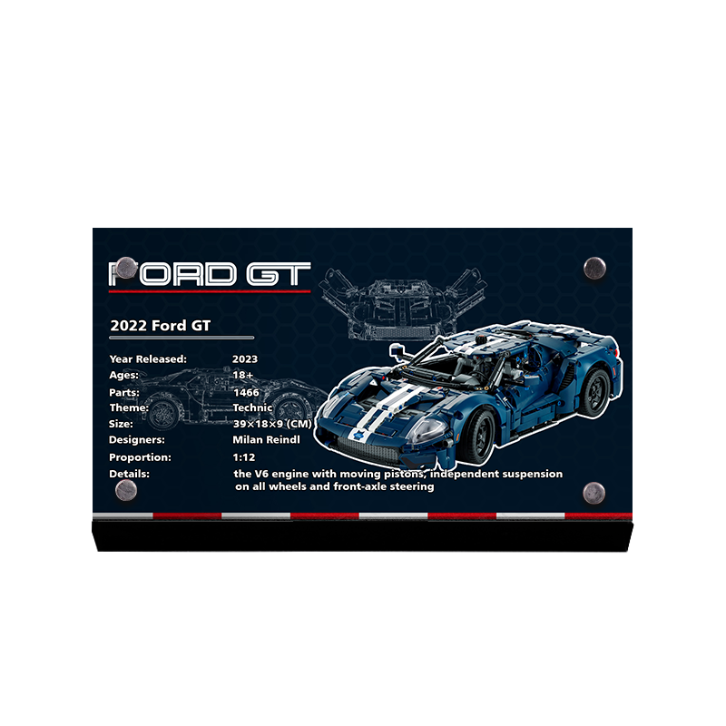 LYB乐一百适用乐高76271蝙蝠侠哥谭市动画版积木透明挂墙展示盒