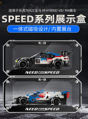 LYB适用乐高speed系列76919迈凯伦F176921奥迪/76922宝马展示盒