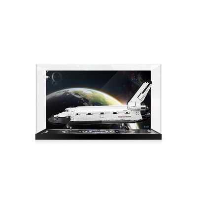 LYB乐一百适用乐高10283nasa发现号航天飞机透明一体亚克力展示盒