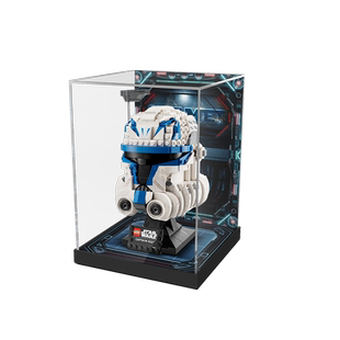 LYB适用乐高星球大战系列75349/75351/75350雷克斯上尉头盔展示盒