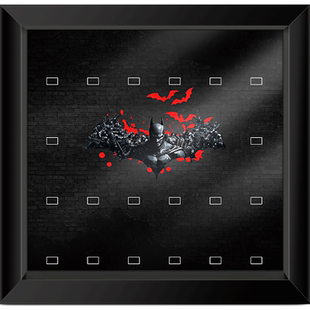 积木人仔展示相框适用乐高抽抽乐71017 蝙蝠侠大电影收纳画框定制