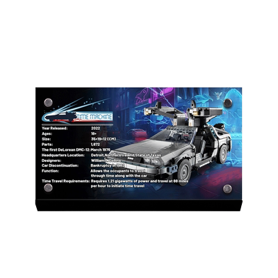 lyb一百适用乐高10300回到未来