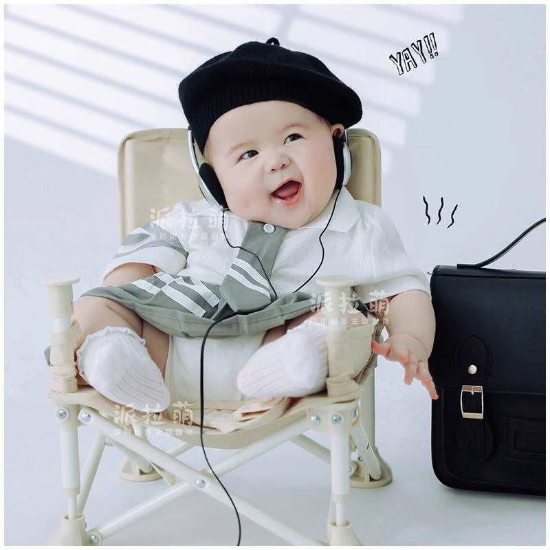 百天照摄影服装道具百日照周岁照