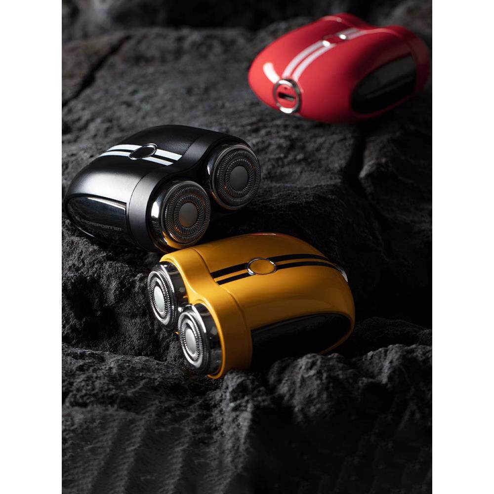 动力引擎剃须刀电动男士迷你便携刮胡刀送男友情人节礼物胡须刀