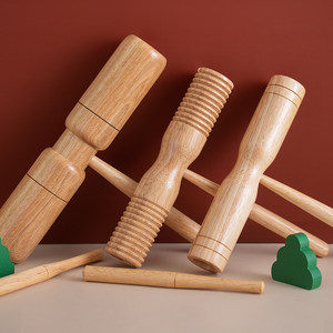 三重吕橡木平纹加沟双响筒