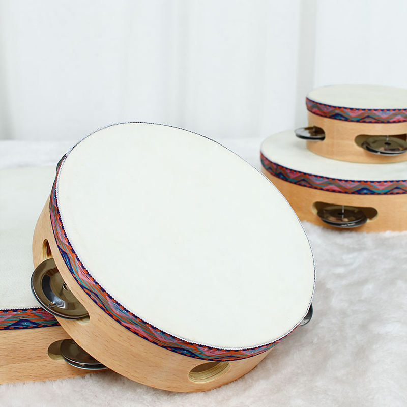 新疆舞蹈羊皮铃鼓奥尔夫打击乐器