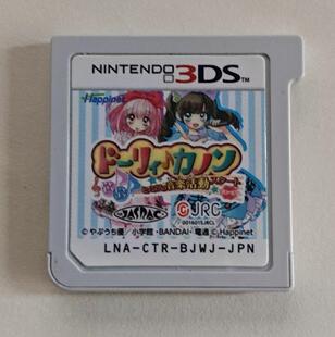 3DS游戏卡带 偶像卡农秘密的音乐活动 解锁神秘偶像剧情 功能正常