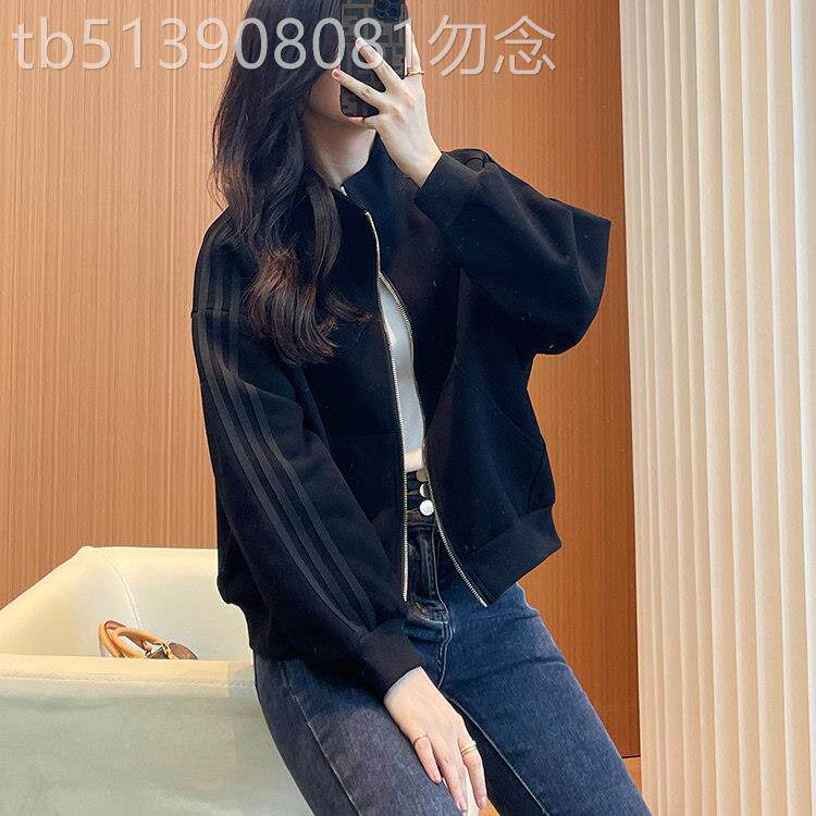 外套女2025新款爆款春秋款小个子短款卫衣时尚洋气休闲女士棒球服