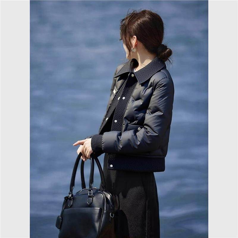 2025新款冬气质轻奢高端独特超好看夹棉加厚黑色外套保暖棉服女款,女装/女士精品,大码羽绒服,淘宝优惠券,粉丝福利购,淘宝优惠卷