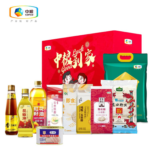 中粮金秋粮油礼盒N款