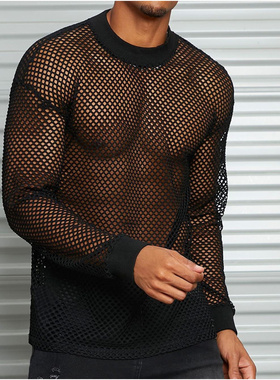 2026男士网眼透视T恤6