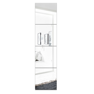 卧室自粘组合穿衣镜全身镜玻璃镜