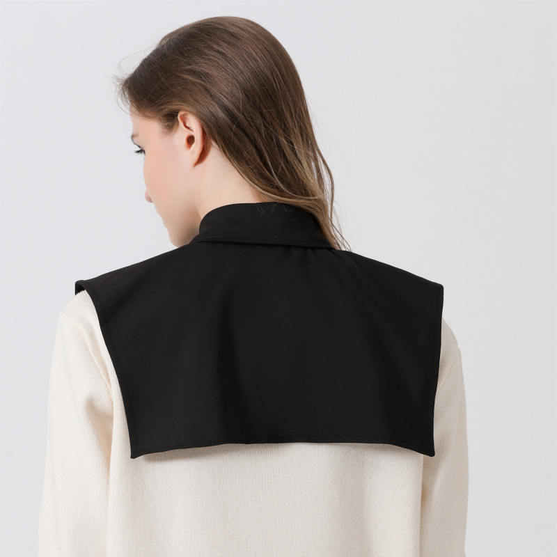 2025夏款薄款衬衫披肩领假领