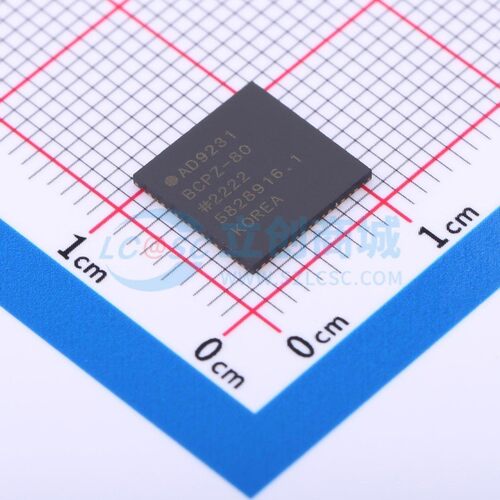 模数转换芯片ADC AD9231BCPZ-80 LFCSP-64 ADI(亚德诺) 原装正品